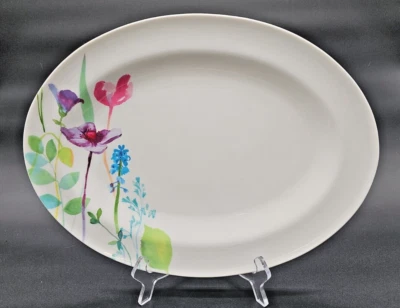 Portmeirion Water Garden Oval Platter 15" Never Used with Label Large - Image 1 of 4