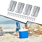 4pcs Cool Stainless Steel Hinges Replacement with Screws for Igloo Coolers