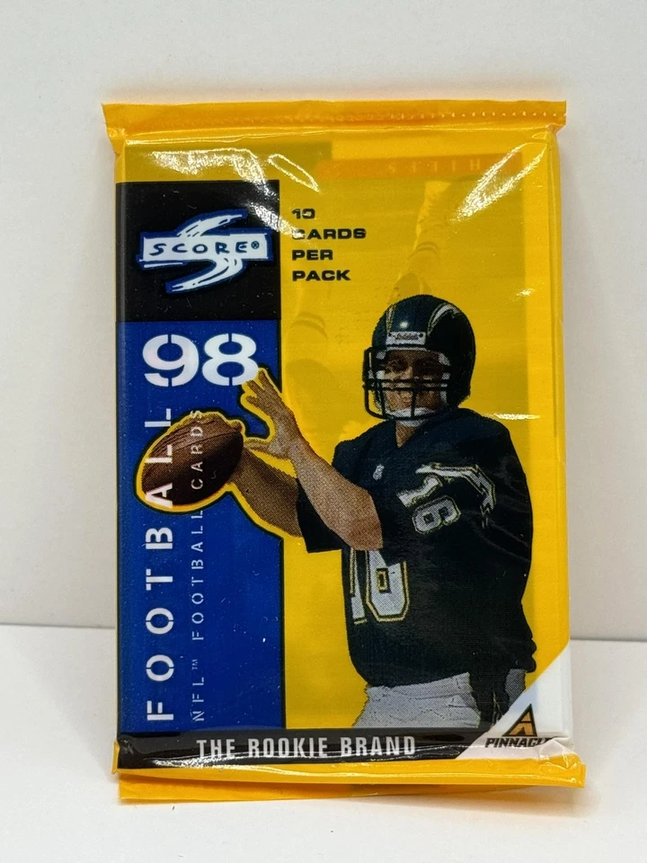 1998 Score Pinnacle NFL Football NEW SEALED Pack 10 Cards - Image 1 of 1