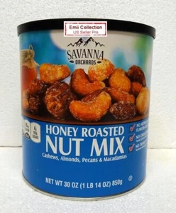 Savanna Orchards Honey Roasted Nut Mix Cashews, Almonds & Macadamias Bundle - Picture 1 of 7