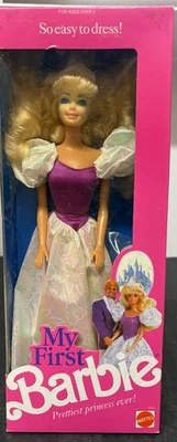 Barbie 1989 Mattel #9942 ¡Mi primera muñeca la princesa más bonita de todos los tiempos! NRFB Foto 1 de 4