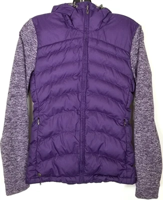 Outdoor Research Women's Plaza Hoody Down Fill Jacket Sz S Purple Zip Up Outdoor - Image 1 of 4