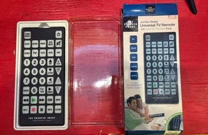 The Sharper Image Jumbo-Sized Universal TV Remote OPEN BOX Glow in the dark - Picture 1 of 2