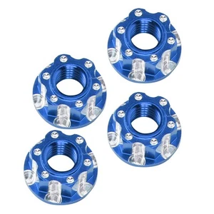 4pcs M4 Carving Hexagonal Nüsse Aluminiumlegierung Fit Für HSP Sakura D3 D4 FO - Bild 1 von 15