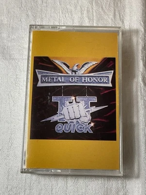 TT Quick  ~ Metal Of Honor  (Vintage Metal Cassette Island Records 1986) - Image 1 of 4