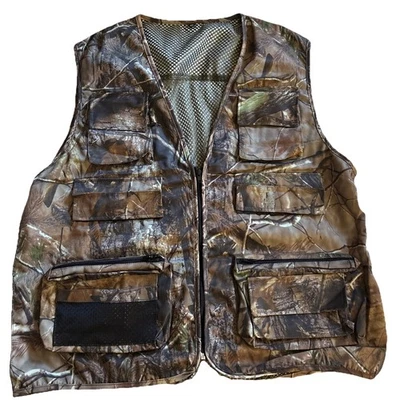 Мужской охотничий рыболовный жилет 4XL камуфляж для улицы - Изображение 1 из 4