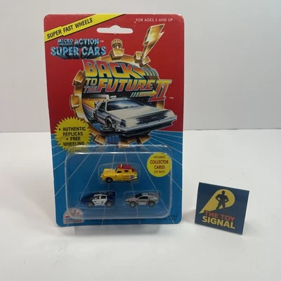 Back to the Future II Micro Action Super Cars 1989 Funrise SEALED - Image 1 of 4