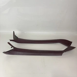 1998- 2002 LINCOLN TOWN CAR WINDSHIELD LEFT RIGHT A-PILLARS TRIM RED OEM 5403513 - Bild 1 von 10
