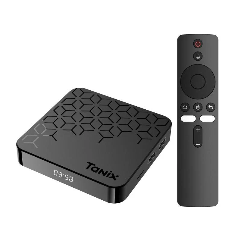 Tanix TX7 8K UHD Android 14 Smart TV Box mit Fernbedienung, 2GB + 16GB, Allwinne - Bild 1 von 1