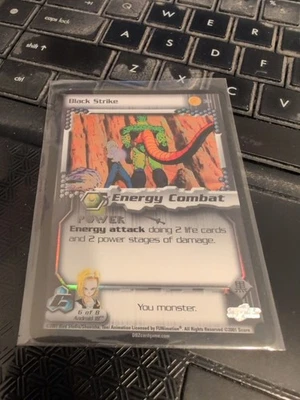Dragon Ball Z CCG Black Strike 30 Cell Saga Unlimited Foil! - Image 1 of 2