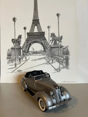Franklin Mint Hudson Eight 1936 limited 25th Anniversary 1:24 OVP sehr selten - Bild 1 von 4