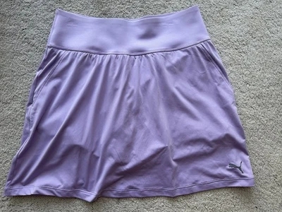 Falda Puma Golf o Tenis con Pantalones Cortos Talla Pequeña Púrpura Foto 1 de 4