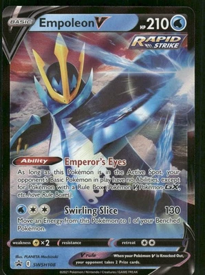 Empoleon V - SWSH108 Promo Holo NM Pokemon SWSH: Sword & Shield Promo Cards - Image 1 of 2