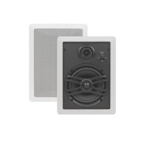 Yamaha NS-IW470 In-Wall 6” Speakers Pair White 3-Way Home Audio Custom Install - Picture 1 of 12