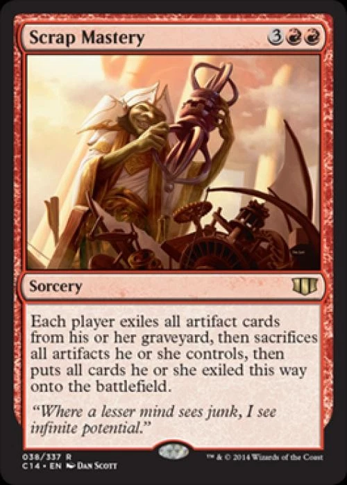 Scrap Mastery - Light Play MTG Commander 2014 Edition - Image 1 of 1