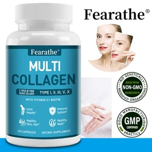 Collagen Complex 2000 mg Kapseln–Fördert das Haarwachstum–Mit Verdauungsenzymen - Bild 1 von 11