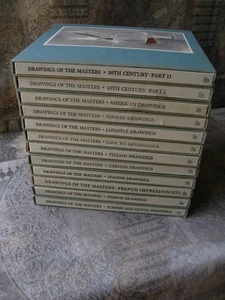 Lot 12 Bücher: Zeichnungen der Meister. Komplettsatz - 60er Jahre - Hardcover - Bild 1 von 16