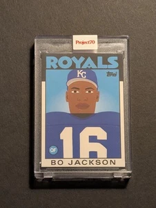 2021 Topps Project 70 - Bo Jackson #234 By Keith Shore! KC Royals 1986!! ๐ฅ๐ฅ - Picture 1 of 3