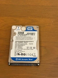 Western Digital WD3200BPVT 320 GB 2,5" SATA Laptop HDD - testato - WD Blue - Foto 1 di 3