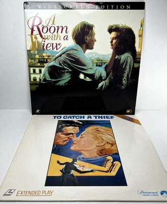 2 LaserDisc Movies A Room With A View & To Catch A Thief Laser Disc - Image 1 of 4