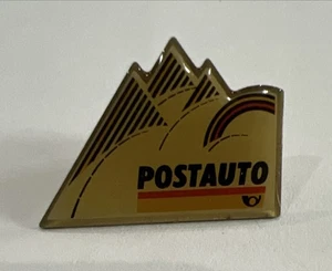 Postauto Swiss Postal Service Alps Lapel Hat Jacket Pin. K - Picture 1 of 4
