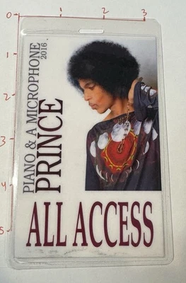 Prince Commemorative 2016 Last Tour Ever All Access, Backstage Pass, And Lanyard - Image 1 of 3