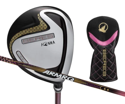 FOR LADIES HONMA BERES 07 FAIRWAY WOOD #7 LOFT 22 ARMRQ 38 2Star FLEX L 7W w/ HC - Image 1 of 4