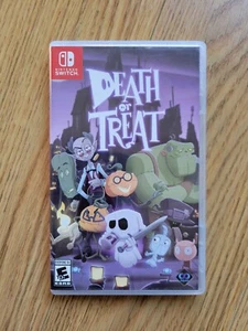 Death or Treat Nintendo Switch Edición de Lanzamiento Rara con Tarjeta Postal - Imagen 1 de 3