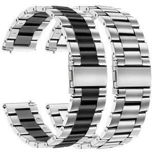 2 Pack Stainless Steel Band Strap for Samsung Galaxy Watch 42mm 46mm Active 2 - Zdjęcie 1 z 18