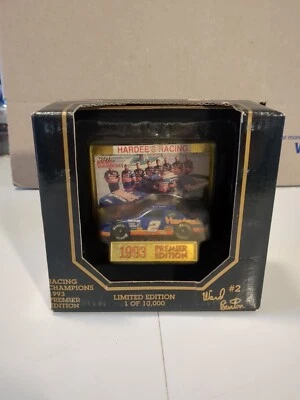 1993 Racing Champions Premier Edition 1/64 #2 Ward Burton Hardee's - Image 1 of 4