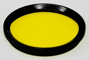  Leica E. Leitz Wetzlar Black Rim Yellow 2 Filter for 5cm f2 Summar  #7 - Picture 1 of 10