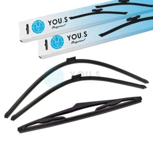 YOU.S Scheibenwischer Wischerblätter SET VORNE + HINTEN für FORD S-MAX (WA6) - Picture 1 of 2