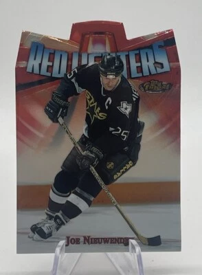 1998-99 Topps Finest Red Lighters Joe Nieuwendyk #R14 Dallas Stars HOF 🏒🔥 - Image 1 of 2