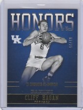 CLIFF HAGAN 2016 KENTUCKY COLLEGIATE HONORS INSERT GOLD PARALLEL SERIAL #'D /25