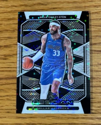WILLIE CAULEY-STEIN 2019-20 Panini Obsidian #43 Rewards White Pulsar SSP  - Image 1 of 2