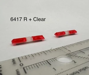 2 Pack 1/64 Code 3 LP6000 Clear + Red Lightbar Greenlight Fire EMS Ambulance SUV - Picture 1 of 6