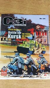 C3i magazine 34 with Battle of Kursk wargame and many variants