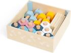 Bigjigs Toys FSC Certified Crate of Wooden Nuts and Bolts (20 pieces)