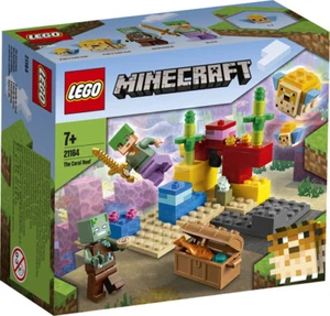 LEGO Minecraft The Coral Reef Set 21164 New & Sealed FREE POST - Picture 1 of 7