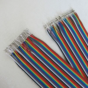 Cable de puente Dupont 40 un. 50-100 cm conector de pasador hembra-hembra 2,54 mm - Imagen 1 de 2