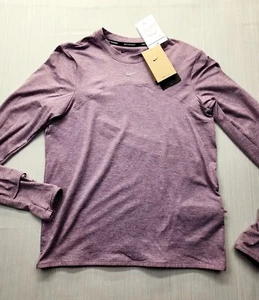 NEW Womens Nike Swift Element Running Shirt FB4297 Sz EXTRA SMALL $60 Zip Pocket - Picture 1 of 10