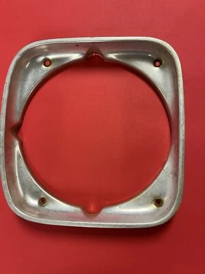 1974-75 Right Side Pontiac Lemans Headlight Bezel. OEM - Image 1 of 4