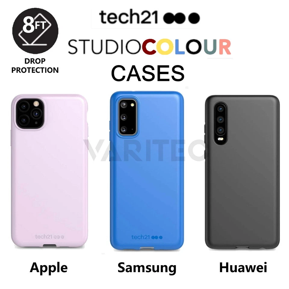 Tech21 Silicone Gel Case Back Cover for Samsung Galaxy Apple iPhone and Huawei - Image 1 of 1