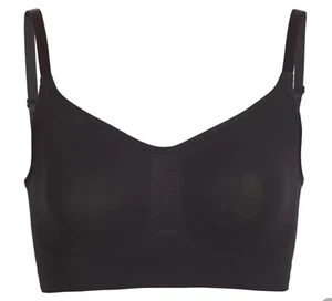 Bralette Skims Esculpido Sin Costuras Medio Ónix/Color Negro Inalámbrico Para Mujer’s - Imagen 1 de 10
