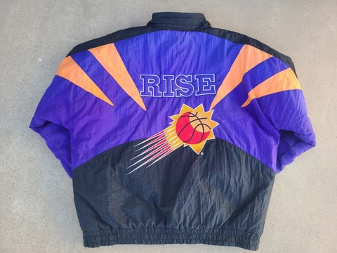 Vintage Mens Apex One Phoenix Suns Jacket Size Large Cover