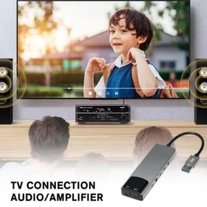 USB Soundkarte 7.1 5.1 Kanal Externe Audiokarte SPDIF Q8S3 für PC W Compute Z5C2 - Picture 1 of 10