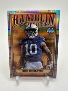 Nick Singleton 2023 Bowman Chrome U Ramblin' Man Insert #RM-3 Penn State