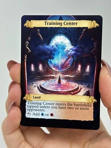 Tarjeta proxy de centro de entrenamiento con arte diseñado a medida - Imagen 1 de 2