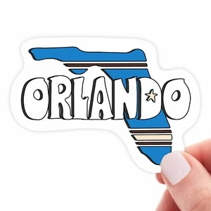 Orlando Sticker | Laptop Decal | Florida | Orlando FL | VARIATIONS AVAILABLE - Picture 1 of 8