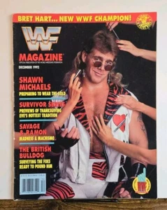 WWF Magazine December 1992 Shawn Michaels with Tatanka - Picture 1 of 16